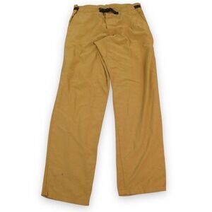 Prana Pants Mens Large Tan Canvas Climbing Outdoor Workwear USA‎ Cargo Utility